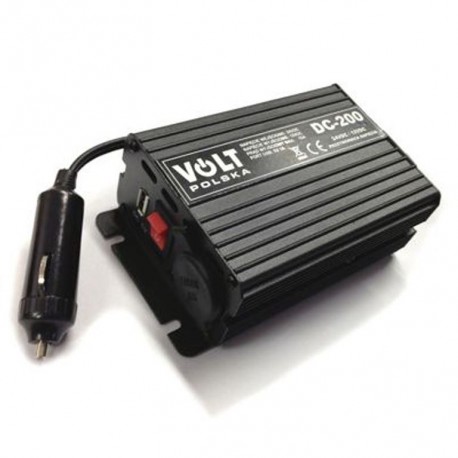 Meniče napätia 24V / 12V 10A DC200 s USB