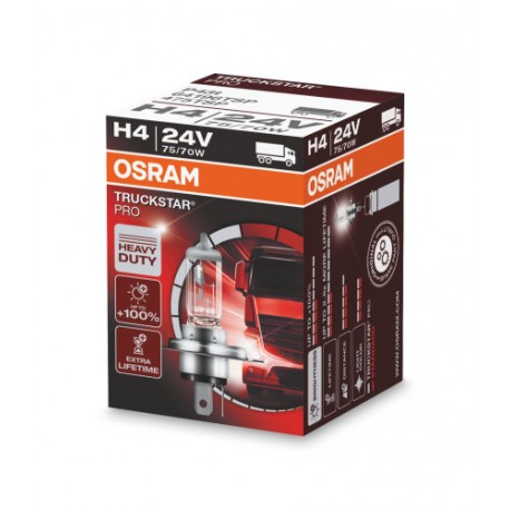 Žiarovka H4 24V 75/70W OSRAM 64196TSP